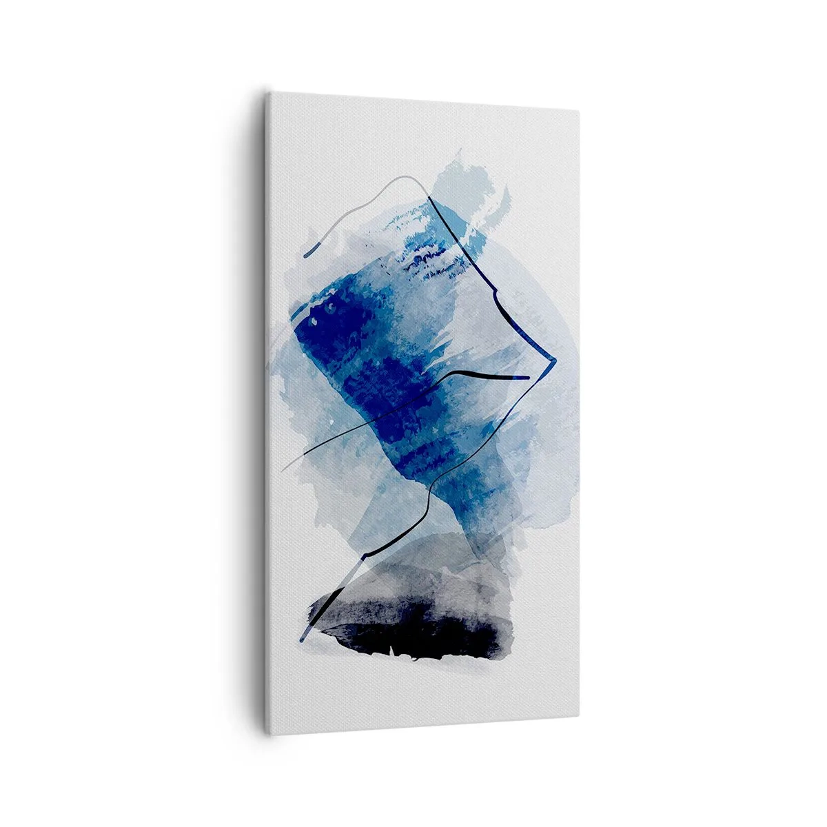 Impression sur toile - Image sur toile - Montagne de glace - 55x100 cm