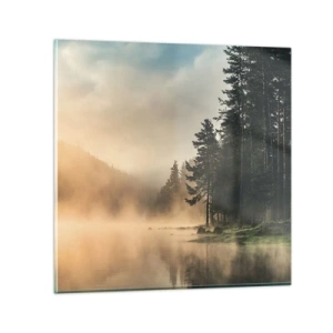 Impression sur verre - Image sur verre - Naissance du jour - 40x40 cm