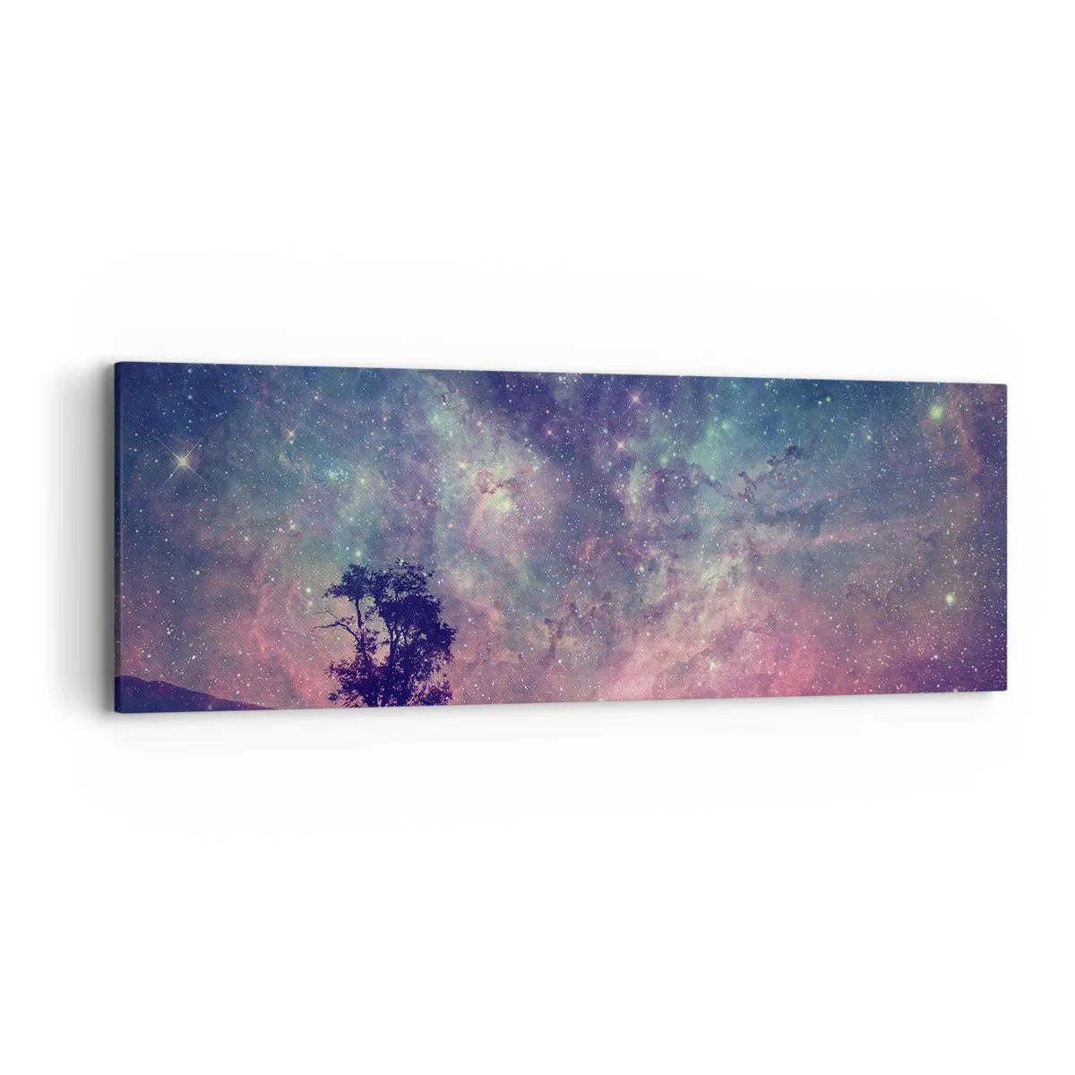 Impression sur toile - Image sur toile - Sous un ciel magique - 90x30 cm