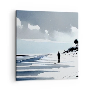 Impression sur toile - Image sur toile - Seul à seul - 50x50 cm