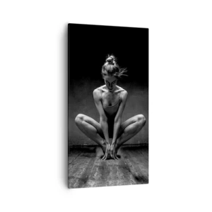 Impression sur toile - Image sur toile - Concentration de l'énergie de la danse - 55x100 cm