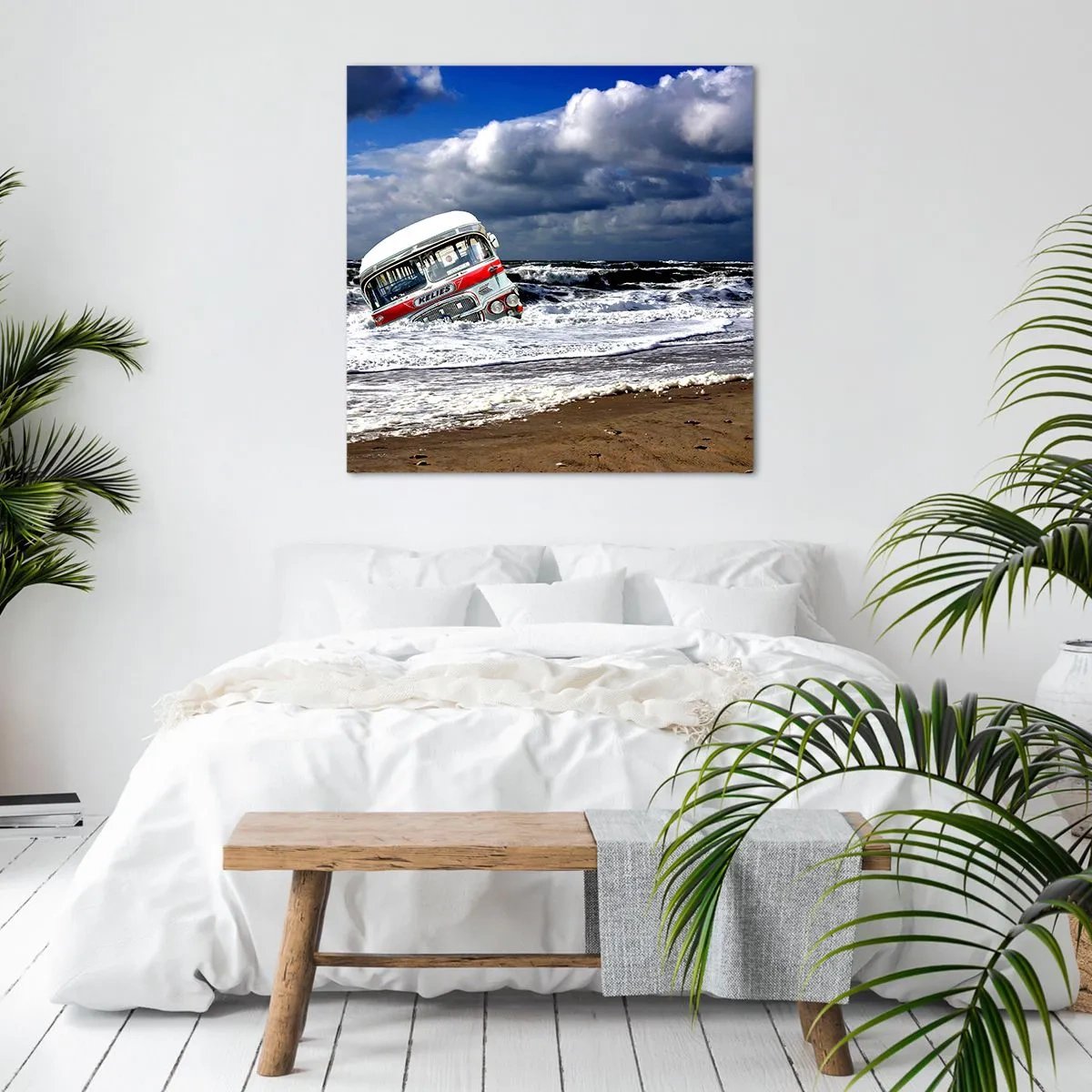 Impression sur toile - Image sur toile - Et qu'est-ce qui vous étonne ? - 70x70 cm