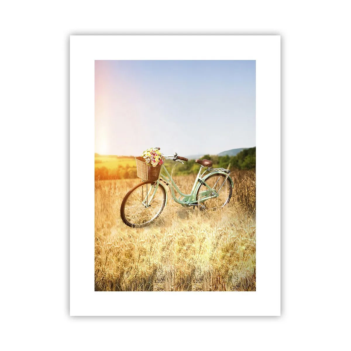 Affiche - Poster - Je vais rester un petit moment - 30x40 cm