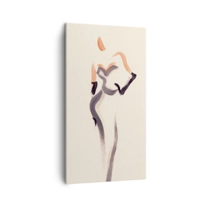 Impression sur toile - Image sur toile - Des années d'or d'Hollywood - 45x80 cm