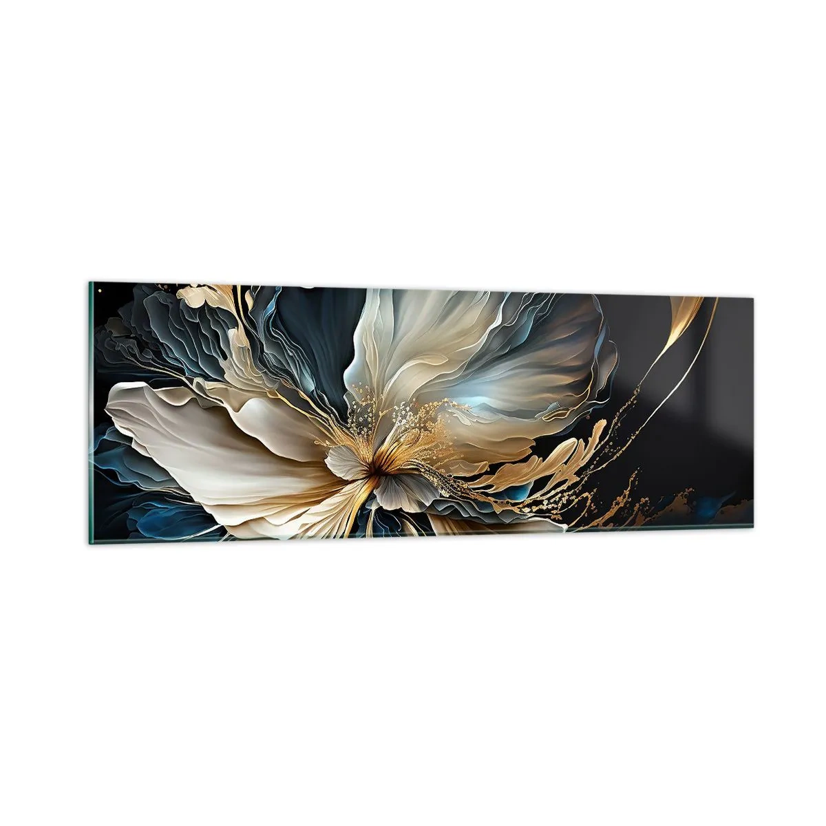 Impression sur verre - Image sur verre - Fleur de fougère de conte de fées - 90x30 cm
