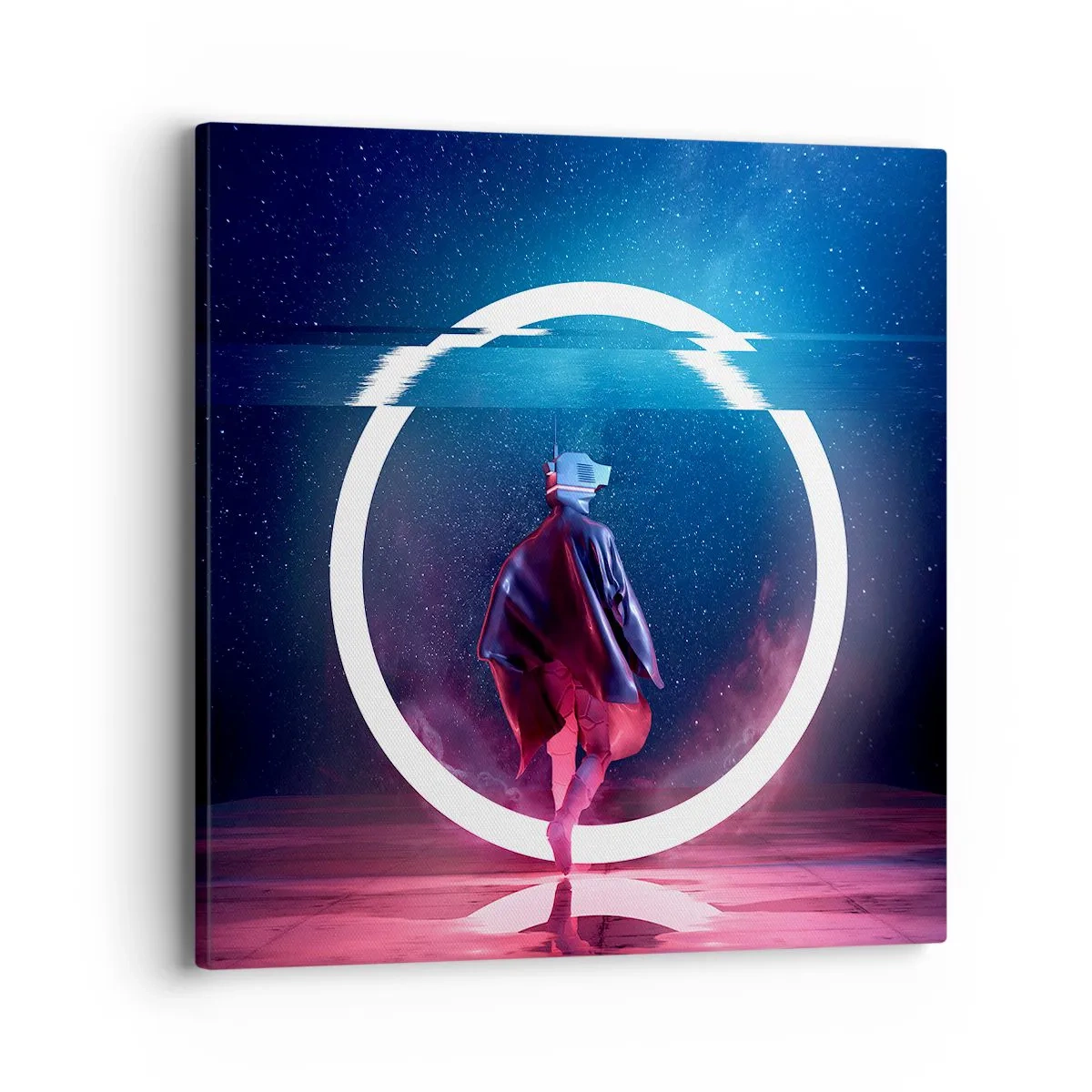 Impression sur toile - Image sur toile - Entre deux mondes - 40x40 cm