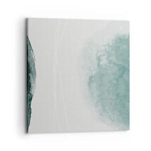 Impression sur toile - Image sur toile - Rencontre avec le brouillard - 70x70 cm