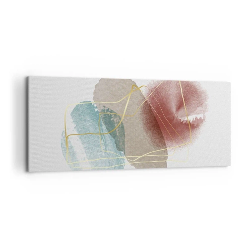 Impression sur toile - Image sur toile - Coraux de l'espace - 100x40 cm