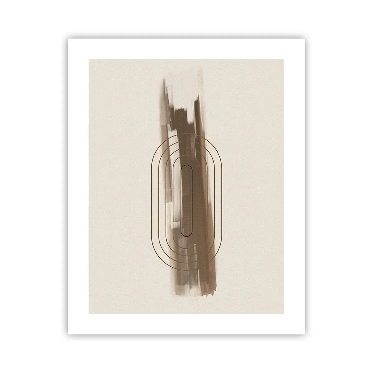 Affiche - Poster - Parfum de gris - 40x50 cm