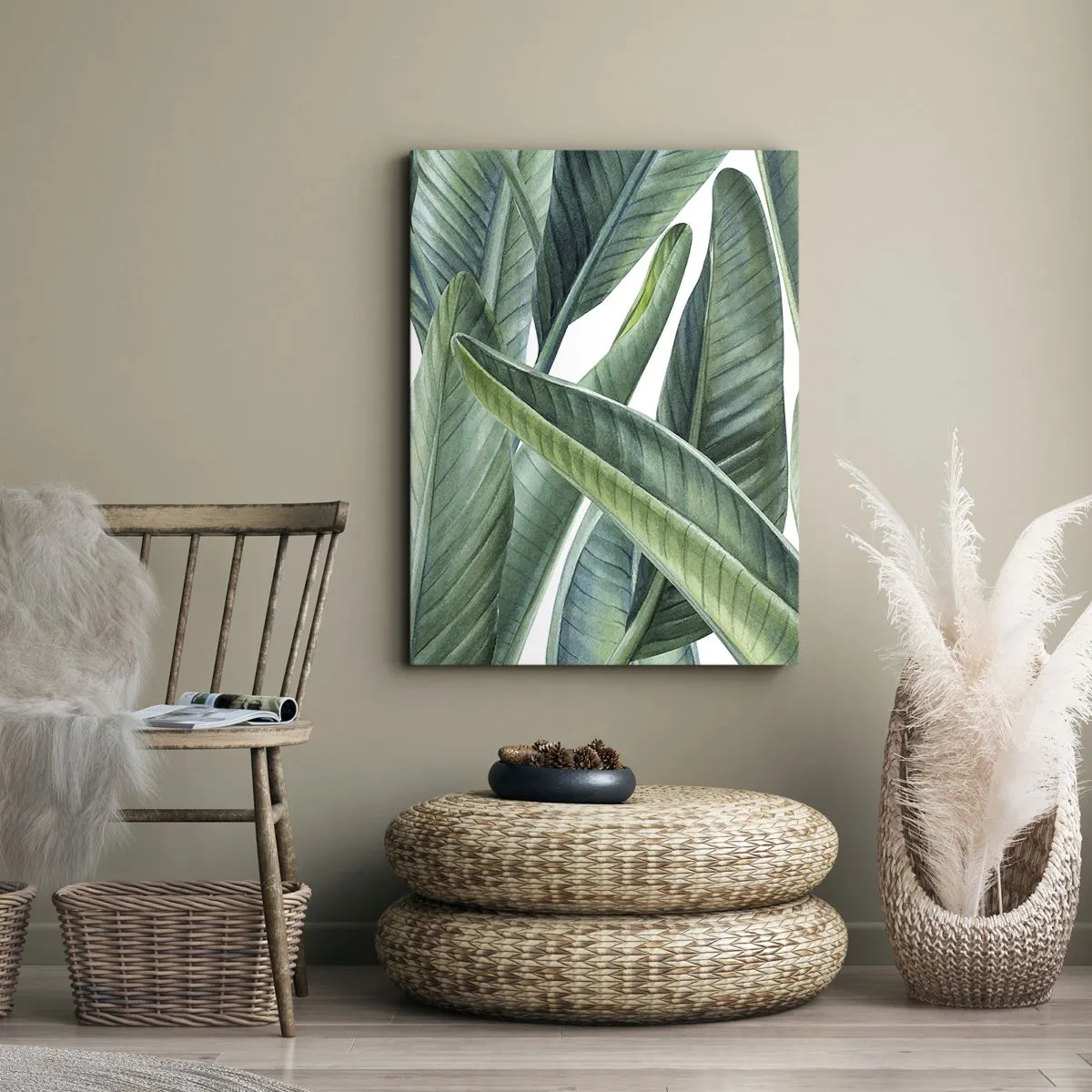 Impression sur toile - Image sur toile - La nature face à elle-même - 55x100 cm