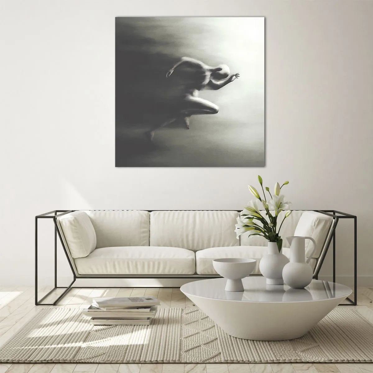 Impression sur verre - Image sur verre - Inarrêtable - 40x40 cm
