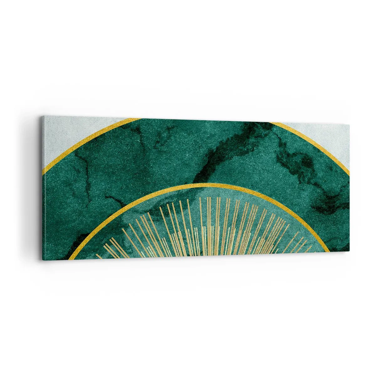 Impression sur toile - Image sur toile - Un autre système solaire - 100x40 cm