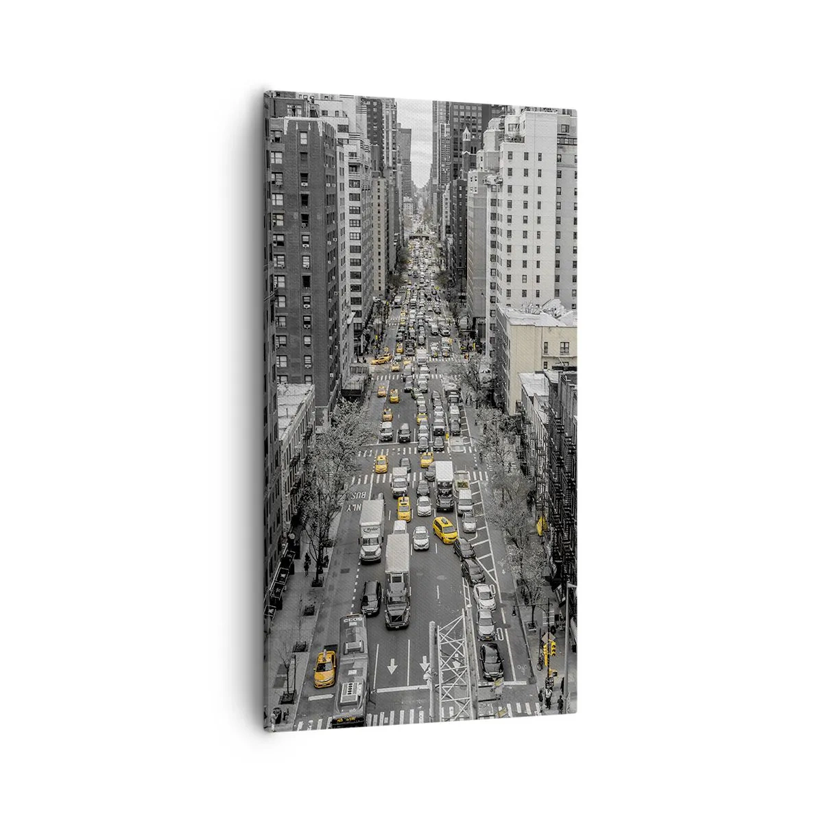 Impression sur toile - Image sur toile - La vie new-yorkaise - 55x100 cm