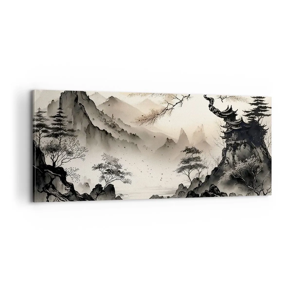 Impression sur toile - Image sur toile - Le charme unique de l'Orient - 100x40 cm