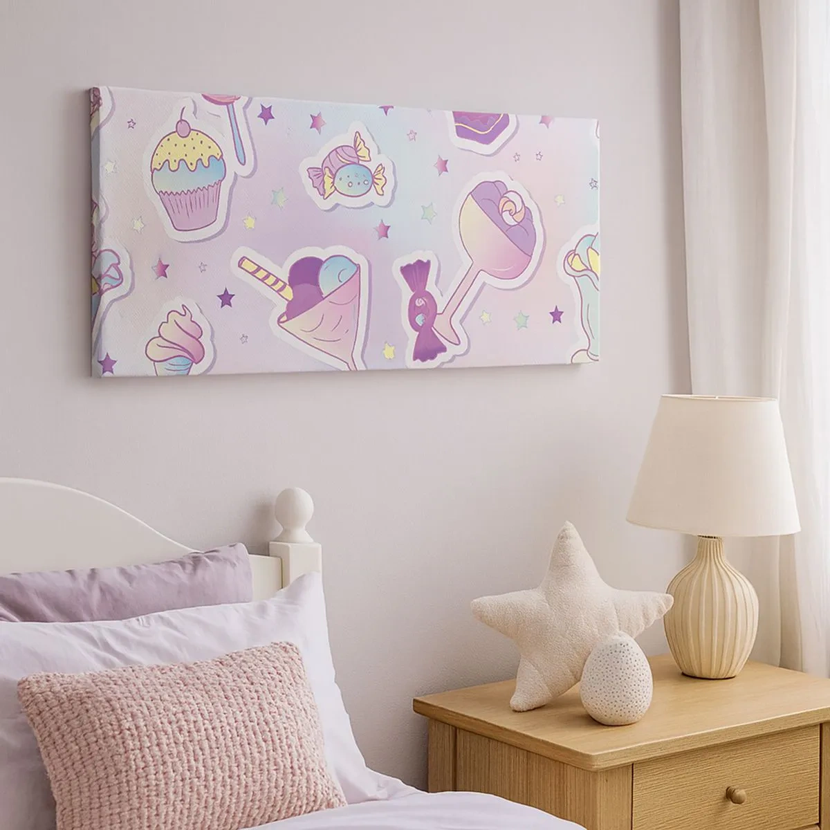 Impression sur toile - Image sur toile - Pour que tous les jours soit un anniversaire - 100x40 cm
