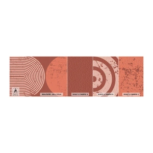 Échantillon de Papier Peint Autocollant Deluxe Sticker - Une relation proche - Minimalisme, Moderne, Abstraction - 100x30 cm