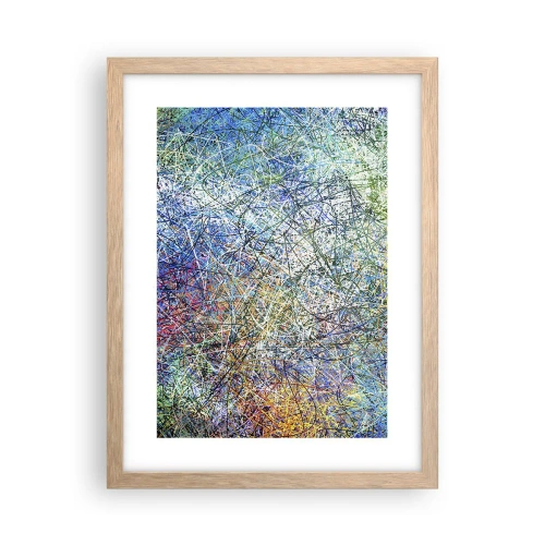 Affiche dans un chêne clair - Poster - Ce n'est pas si simple - 30x40 cm