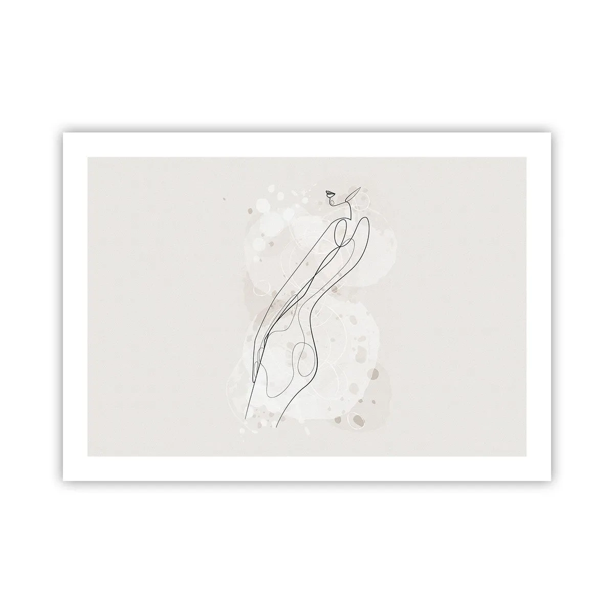 Affiche - Poster - Trompe l'oeil - 70x50 cm