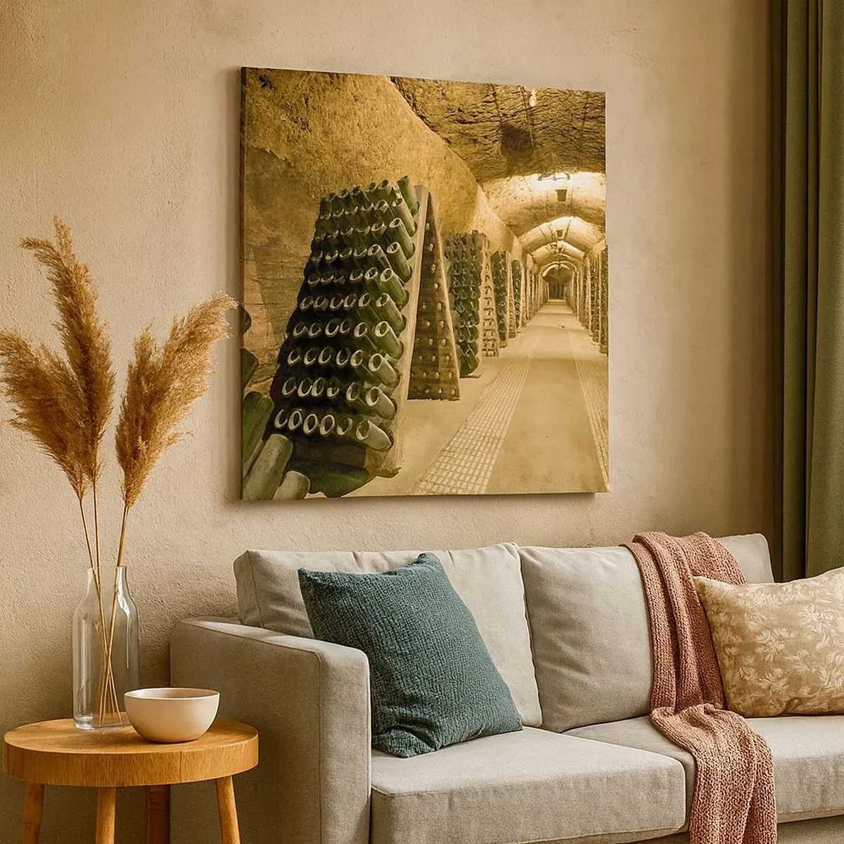 Impression sur toile - Image sur toile - L'éveil du goût - 30x30 cm