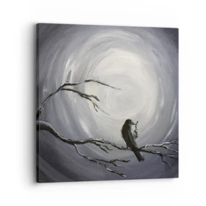 Impression sur toile - Image sur toile - La clé du mystère de la nuit - 30x30 cm