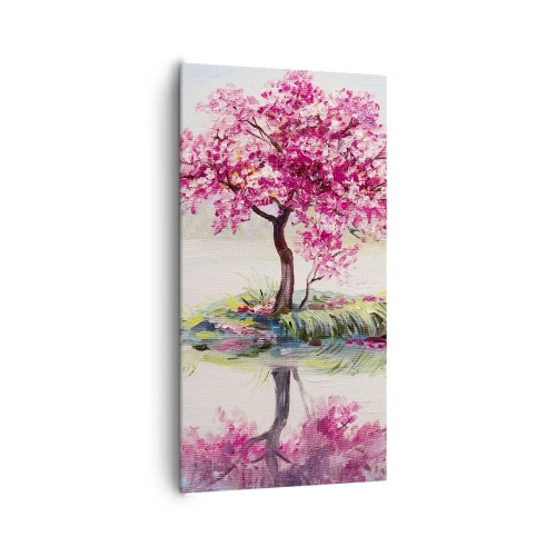 Impression sur toile - Image sur toile - Fête du Printemps - 65x120 cm