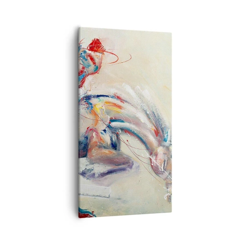 Impression sur toile - Image sur toile - Accrochez-vous, nous décollons - 55x100 cm