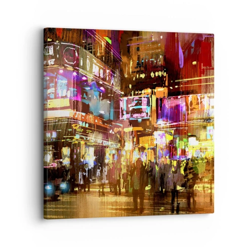 Impression sur toile - Image sur toile - Dans une mer de lumière - 30x30 cm