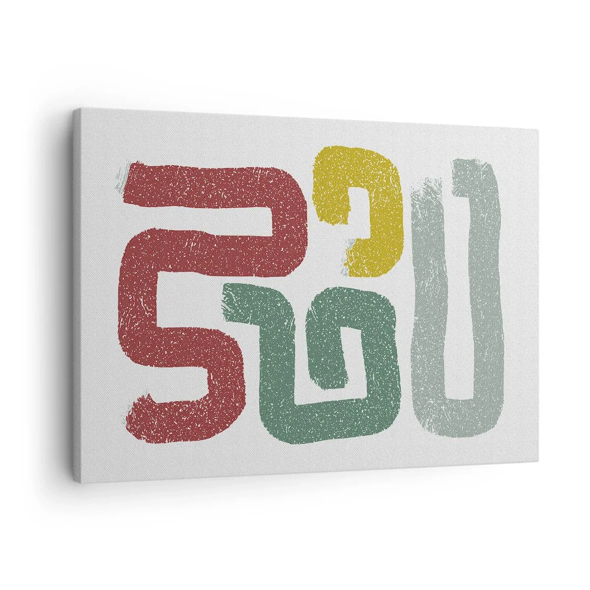 Impression sur toile - Image sur toile - Dans une langue inconnue - 70x50 cm