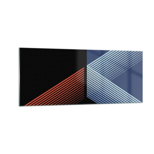 Impression sur verre - Image sur verre - Histoire simple - 100x40 cm