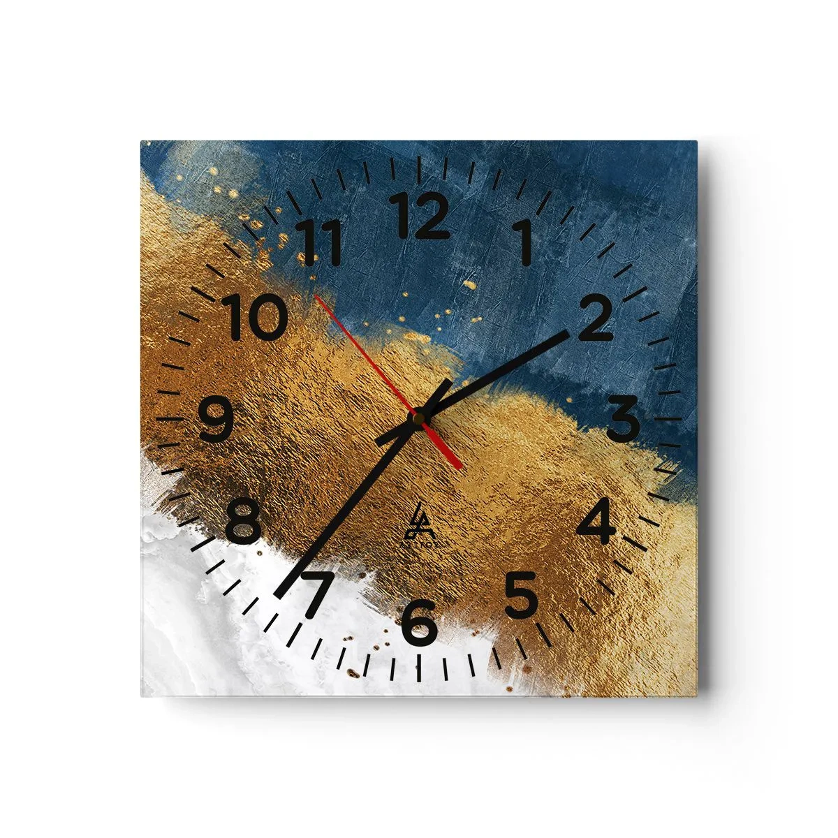 Horloge murale - Pendule murale - Les couleurs de l’été - 30x30 cm