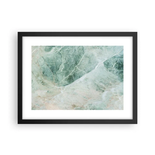 Affiche dans un cadre noir - Poster - La noble froideur de la pierre - 40x30 cm