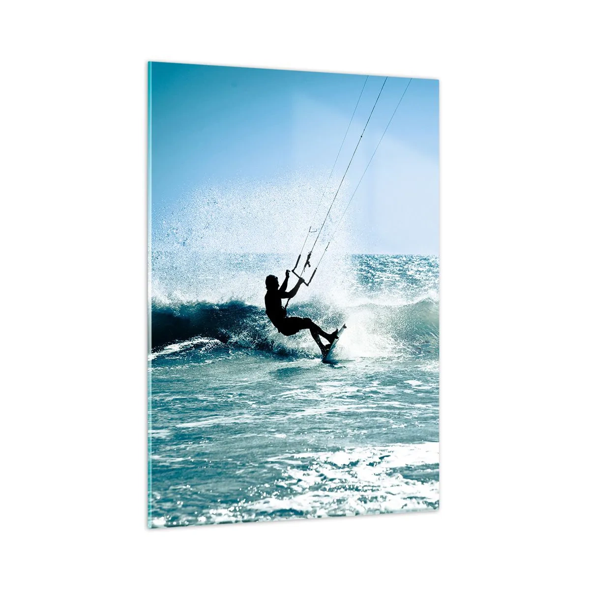 Impression sur verre - Image sur verre - On se laisse emporter - 50x70 cm