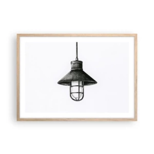 Affiche dans un chêne clair - Poster - Comme il y a des années… - 70x50 cm