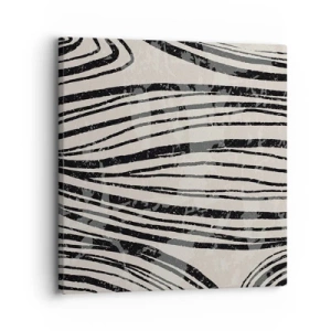 Impression sur toile - Image sur toile - Ligne de marécage - 30x30 cm