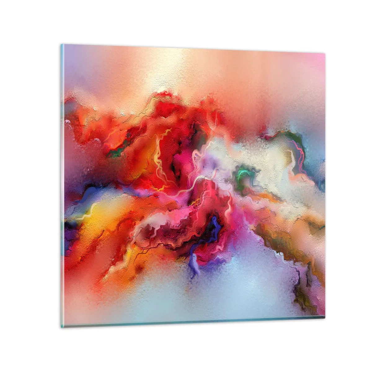 Impression sur verre - Image sur verre - Comment attraper des rêves - fumée - 70x70 cm