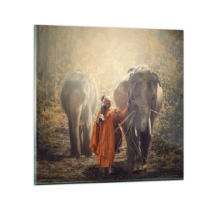 Impression sur verre - Image sur verre - Compréhension totale - 70x70 cm