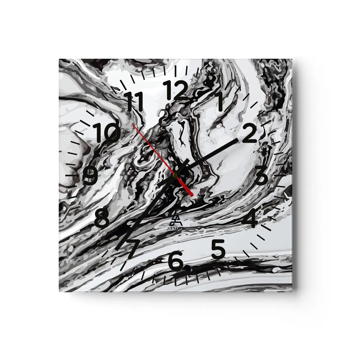 Horloge murale - Pendule murale - Au début, c'était le chaos - 30x30 cm