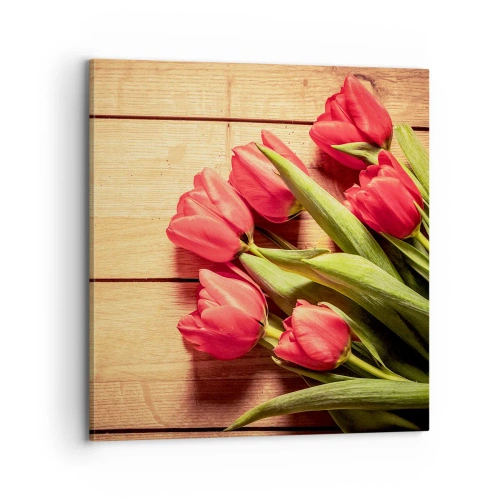 Impression sur toile - Image sur toile - Défi du printemps - 70x70 cm