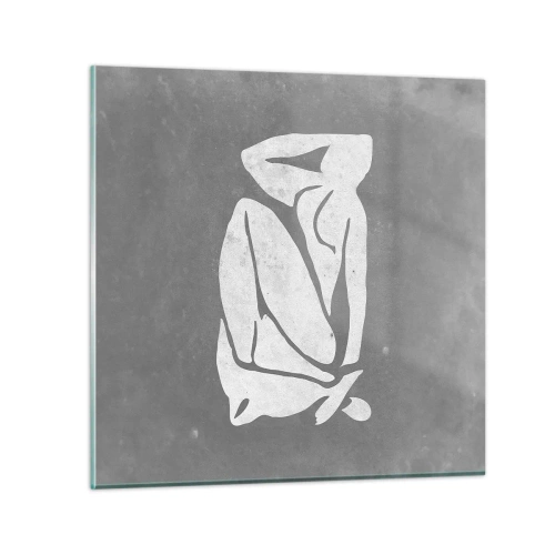 Impression sur verre - Image sur verre - En pensée - 70x70 cm