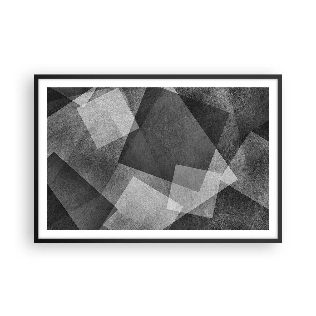 Affiche dans un cadre noir - Poster - Le symbole éternel de durabilité et d'ordre - 91x61 cm