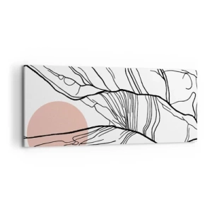 Impression sur toile - Image sur toile - Dans un réseau de brindilles - 100x40 cm