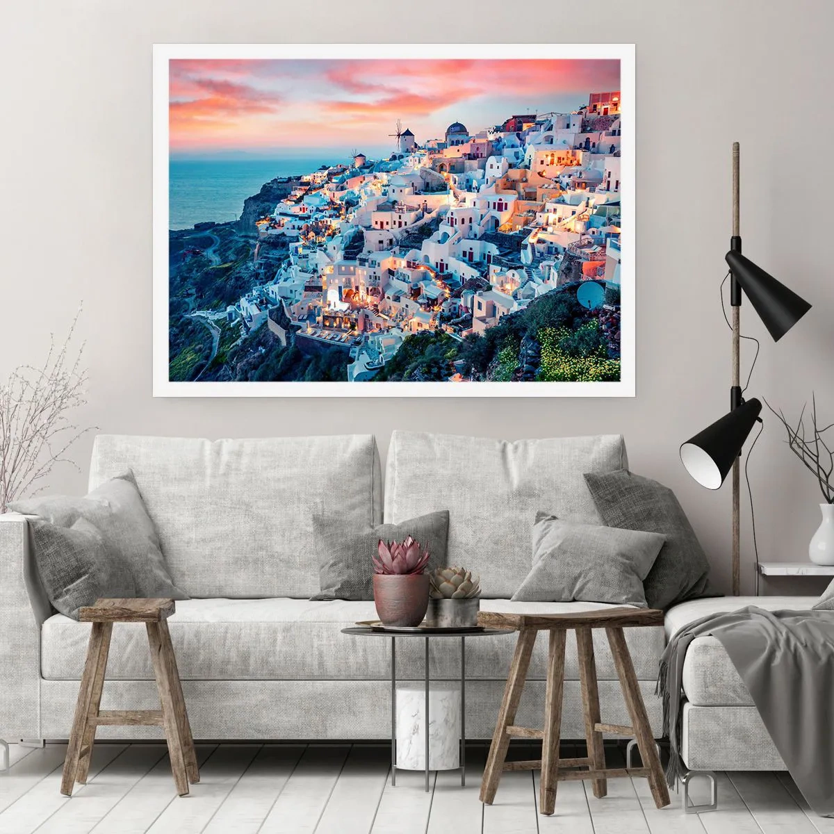 Affiche - Poster - Vos grandes vacances en Grèce - 40x30 cm