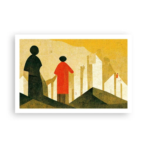 Affiche - Poster - La route est encore longue - 91x61 cm