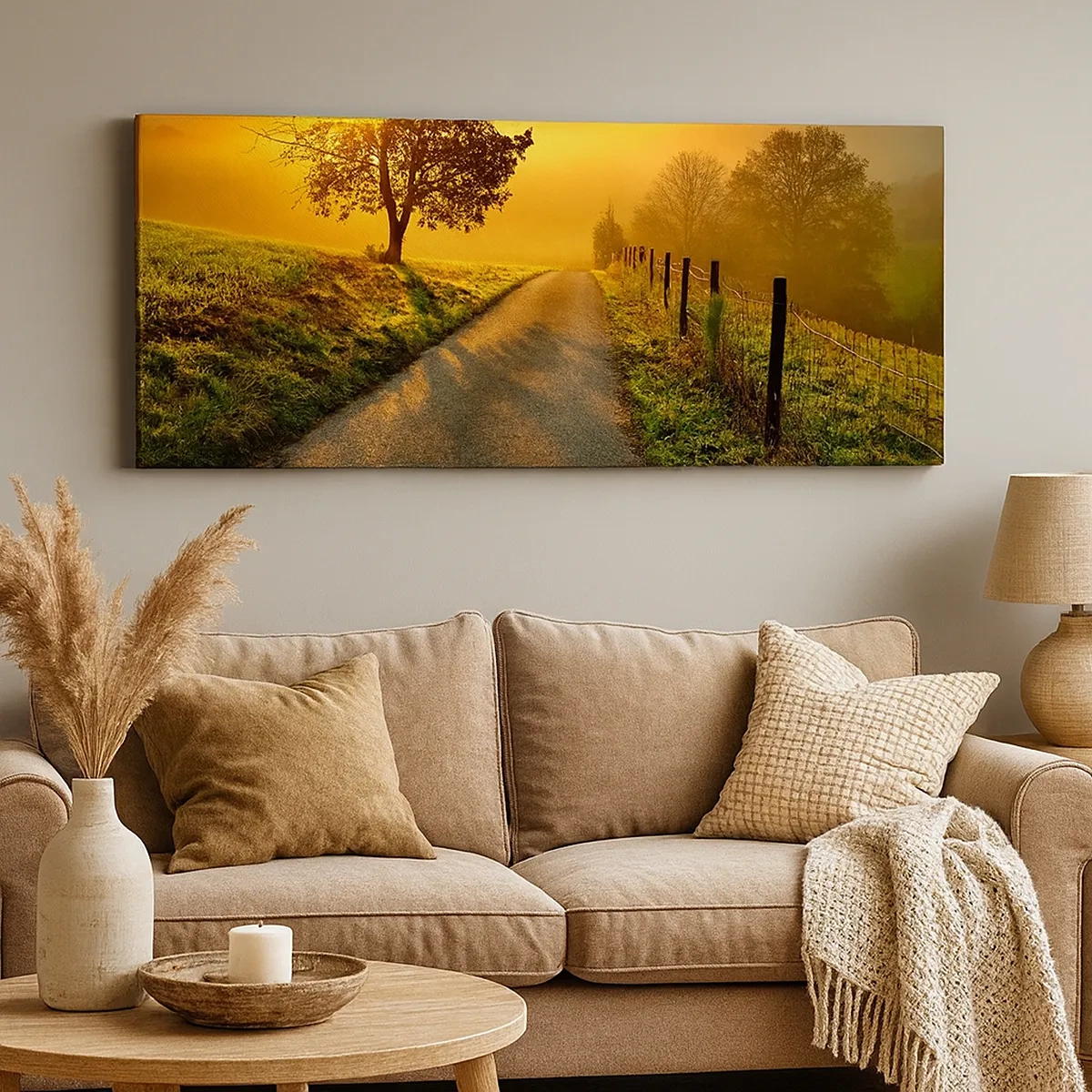 Impression sur toile - Image sur toile - Après-midi de miel - 30x30 cm