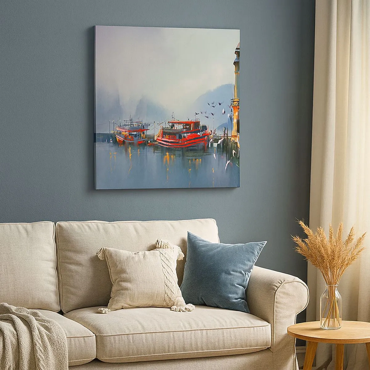 Impression sur toile - Image sur toile - Na końcu świata - 30x30 cm