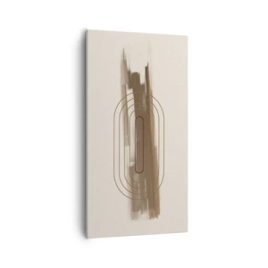 Impression sur toile - Image sur toile - Parfum de gris - 55x100 cm