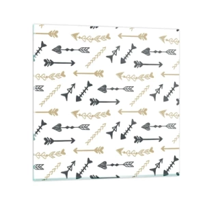 Impression sur verre - Image sur verre - Le rêve de l'archer - 40x40 cm