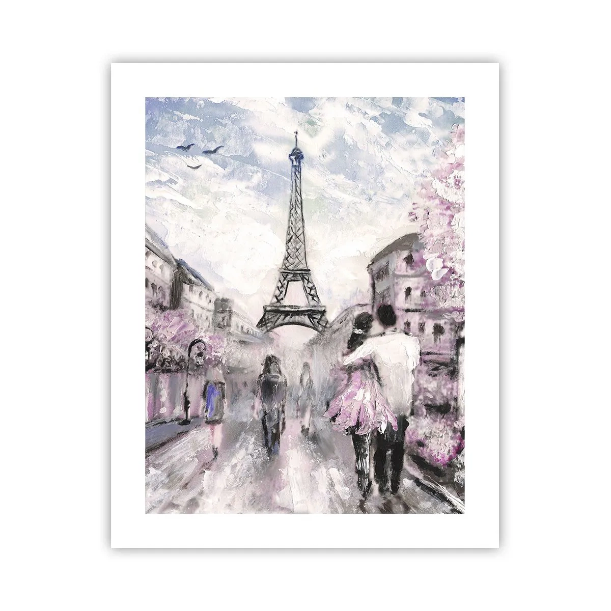 Affiche - Poster - Comment tomber amoureu, il faut juste... - 40x50 cm