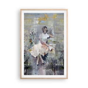 Affiche dans un chêne clair - Poster - Classique et moderne - 61x91 cm