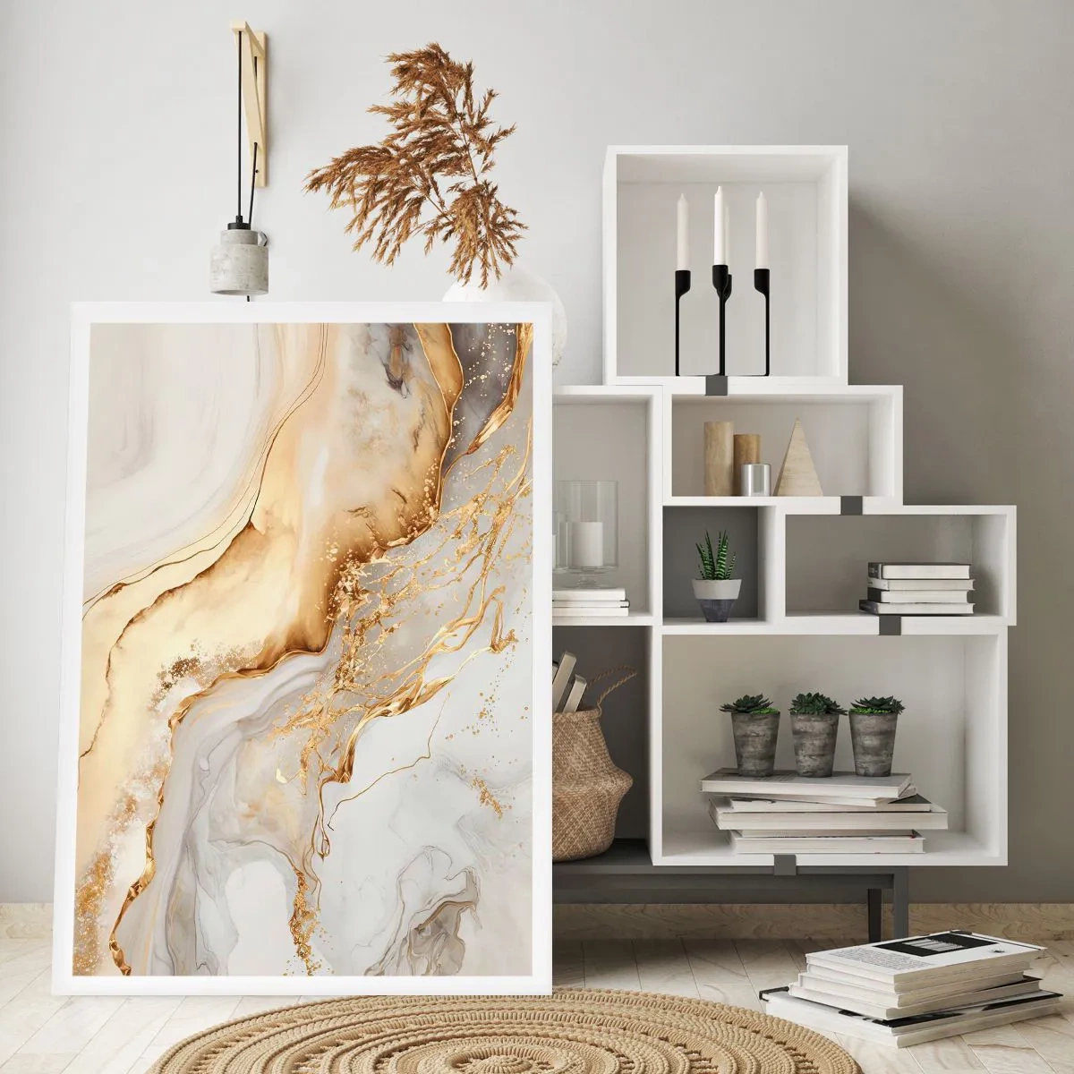 Affiche - Poster - Abstraction : beauté et bonté - 70x100 cm